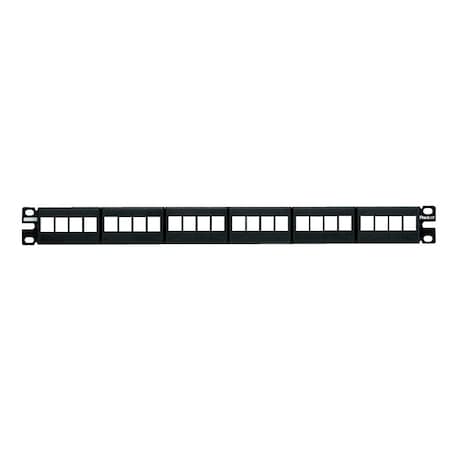 Panduit Modular Patch Panel, Flat, 24 Port, 1 NKFP24Y